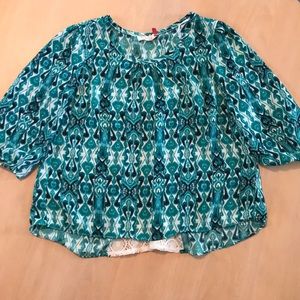 Red Camel girls blouse size L, EUC!